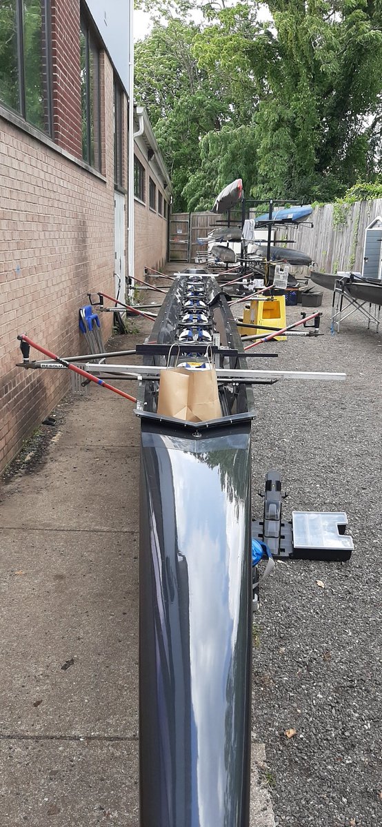 ResoluteRacing's tweet photo. Just spent a great day at @ThompsonBoats in DC, tuning boats, making friends, and heping people get the most out of their Resolute shells! https://t.co/wcRGrJ9SwA