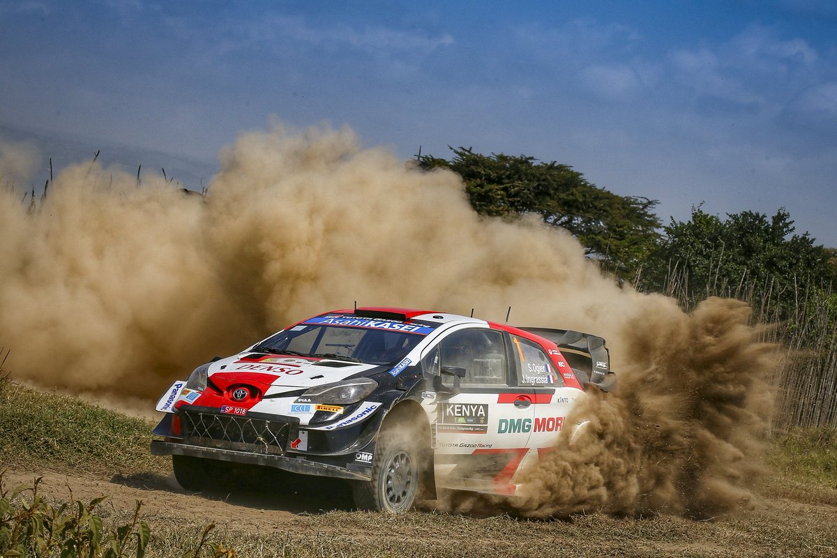 ¡Doblete de los #YarisWRC en el #SafariRallyKenya!

<a href="/SebOgier/">Sébastien Ogier</a> y Julien Ingrassia logran un nuevo triunfo en el regreso de esta mítica prueba del #WRC, con <a href="/TakamotoKatsuta/">Takamoto Katsuta</a> en segunda posición. ¡Enhorabuena, <a href="/TGR_WRC/">TOYOTA GAZOO Racing WRT</a>!