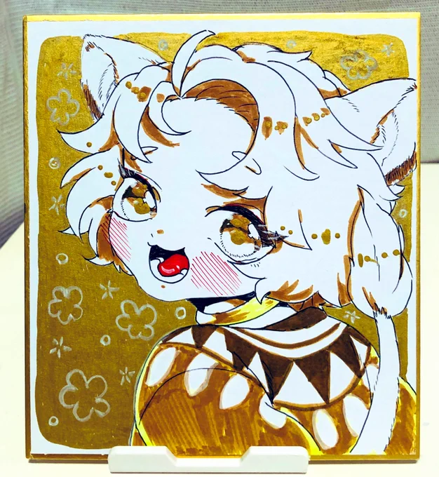 🧶プレゼント企画🦁
計3名様に色紙をプレゼントします
①キラキラちぇかたん
②襟治しちぇかたん
③ちぇかたんいっぱいコレクション

🧶参加方法
・このアカウントをフォローしている方
・このツイートに、欲しい色紙の番号をリプライ下さい

🦁締め切り
6/27 23:00

当選者のみDMでお知らせします 