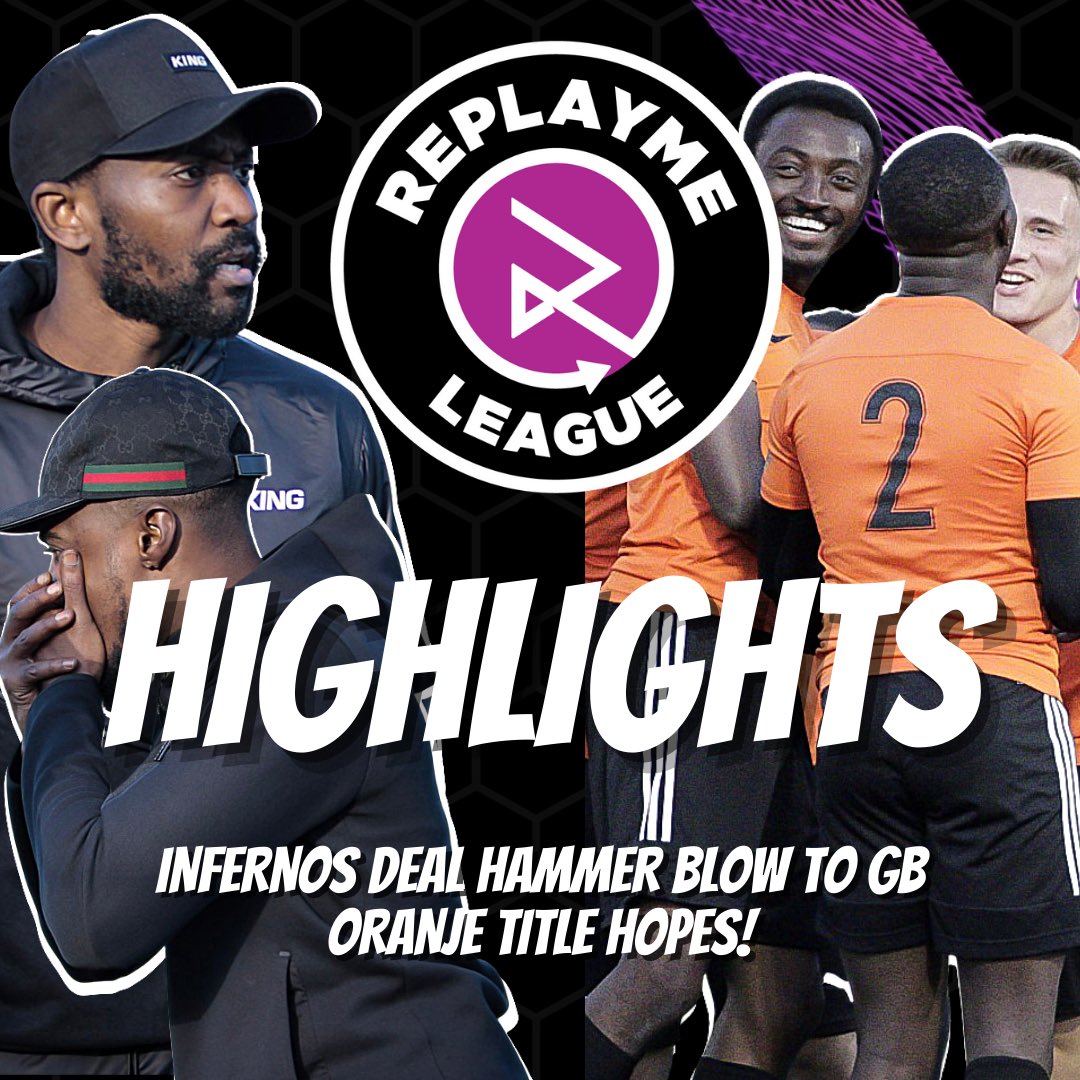 Match of the Day for the Mandem Ep. 13 has landed🔥

Infernos deal hammer blow to GB Oranje title hopes! Deadball LDN &amp; Quarterback FC go to war!