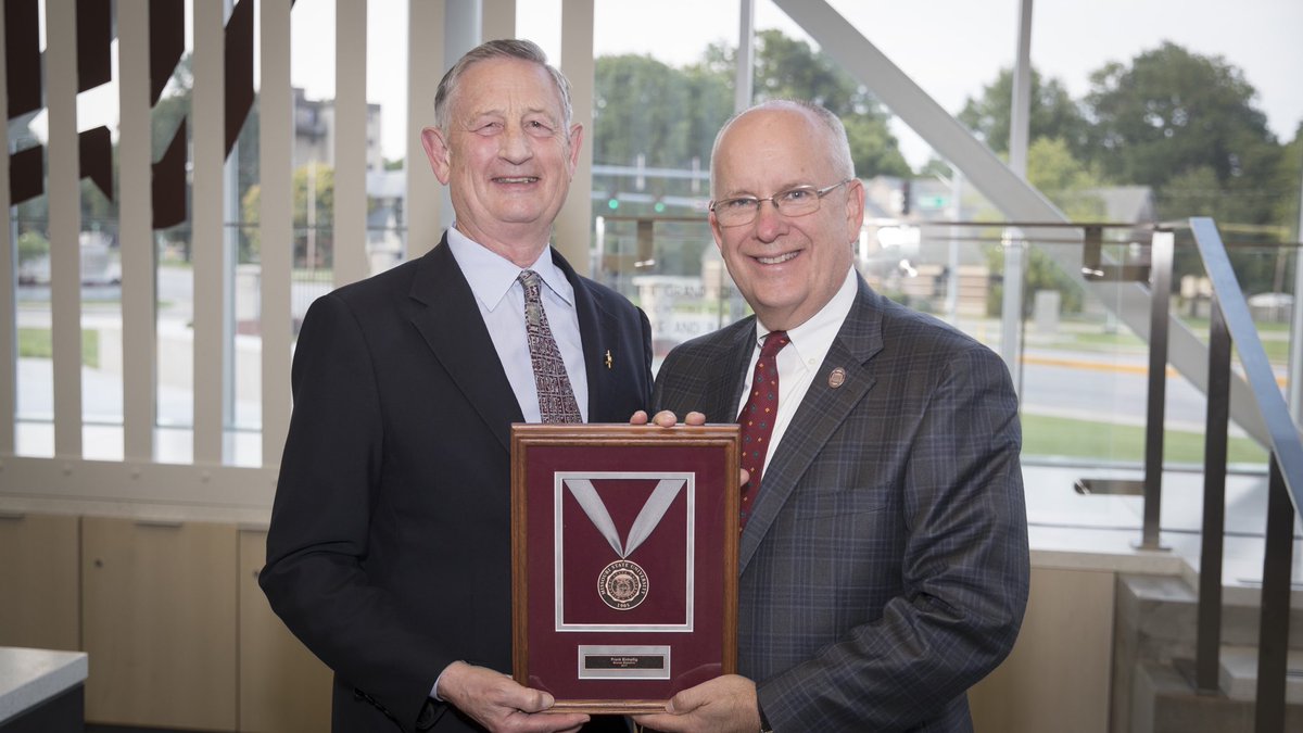 On this date in 2011, Frank Einhellig and I began our jobs as President and Provost <a href="/MissouriState/">Missouri State</a>. The titles had the word “interim” in them then. Today we start year 11 together. Thanks for your great work and support Frank. I like to think we are a really good team.