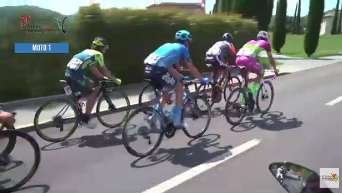 #GPLugano. Seven riders are still in front, with Sergio Garcia still there. #EOLOKOMETACyclingTeam https://t.co/xk2aEhJp39