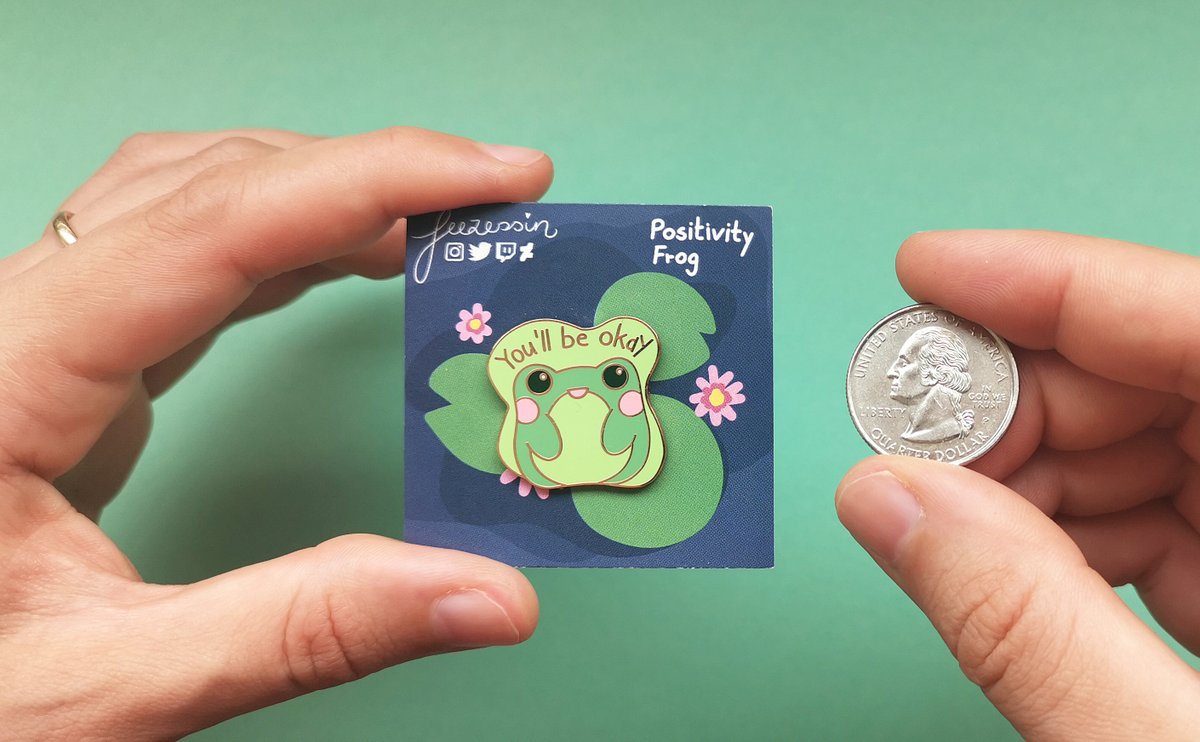 feezessin's tweet photo. ✨SHOP UPDATE ✨
https://t.co/FHlLTsP0zw

#hardenamelpin #lapelpin #etsyfinds #SmallBusiness #smallartist #frog https://t.co/E62YLAxxNT