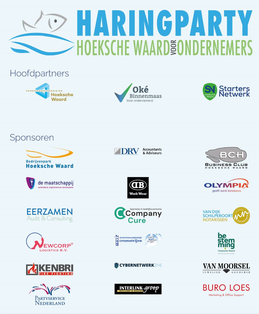 7e Haringparty Hoeksche Waard op donderdag 8 juli van 16.30 tot 20.00 uur op Partyschip De Marlina, te 's-Gravendeel .... Alle info via haringparty-hoekschewaard.nl