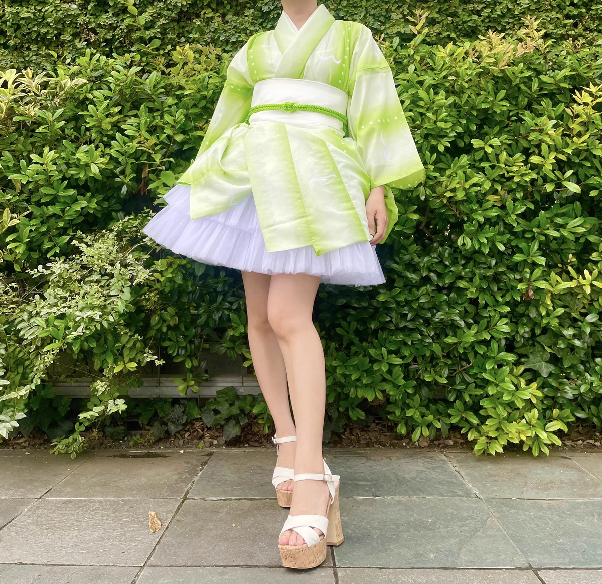 野菜の妖精？！着物でティンカーベルになりたかったのに…でも可愛い！！