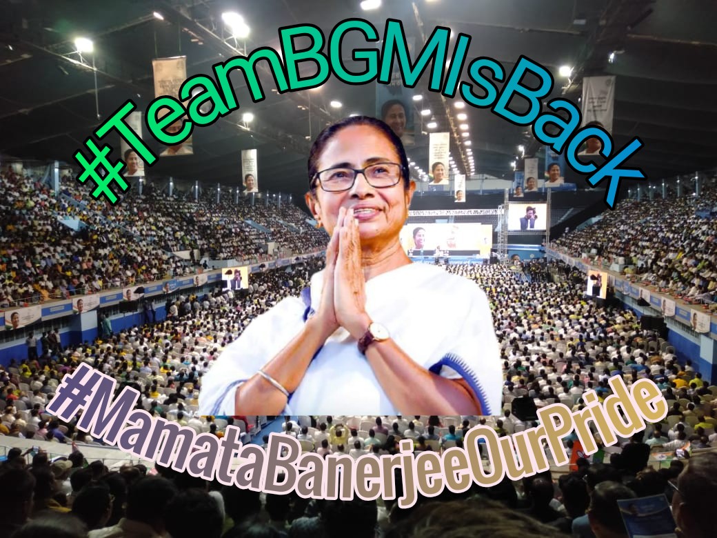 souravsannigra4's tweet photo. Mamata Banerjee is the only public leader to protest against the long 34-year CPM misrule.
#MamataBanerjeeOurPride
#TeamBGMIsBack https://t.co/8jPtz468ny