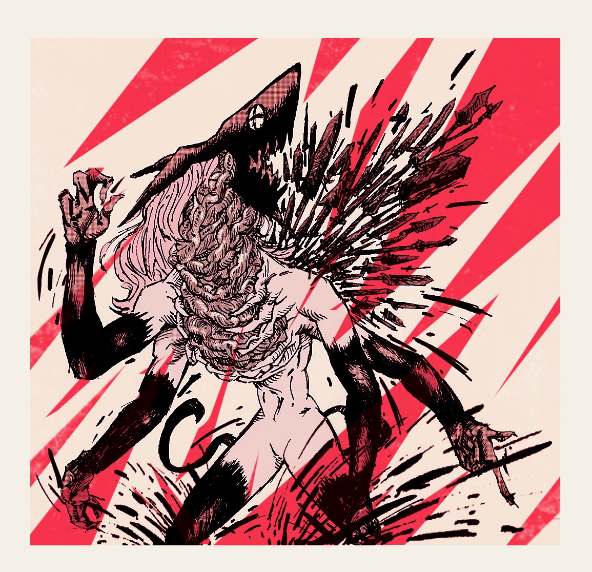 osborne_tyrell's tweet photo. Some chainsaw man art I did a while back #chainsawman #チェンソーマン #manga #artistsontwitter #artwork #MAPPA #power #denj https://t.co/5FI3RWawmg