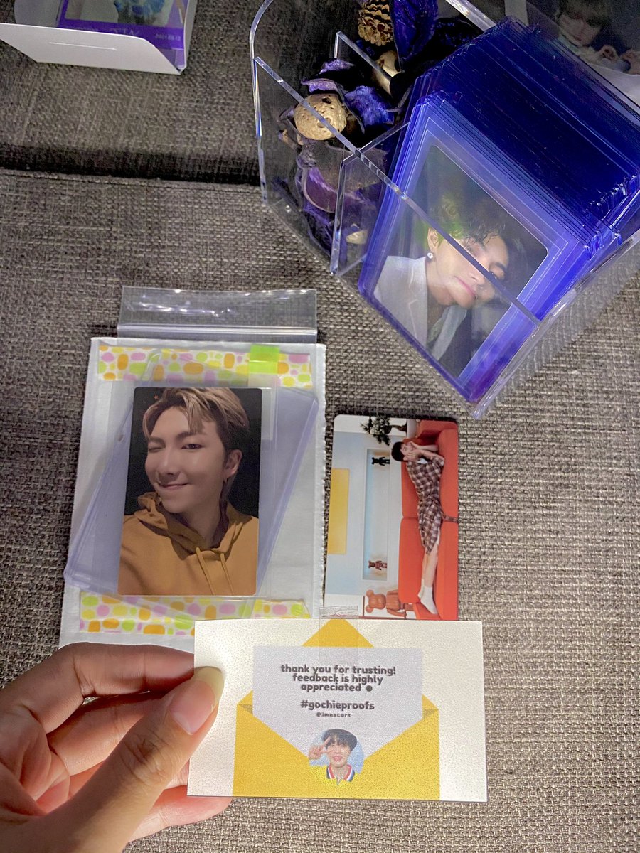 PARKJIMINSMITH1's tweet photo. Thank you @jmnscart 🥺🤲🌸💜 #gochieproofs https://t.co/QoVH9q4Zzi