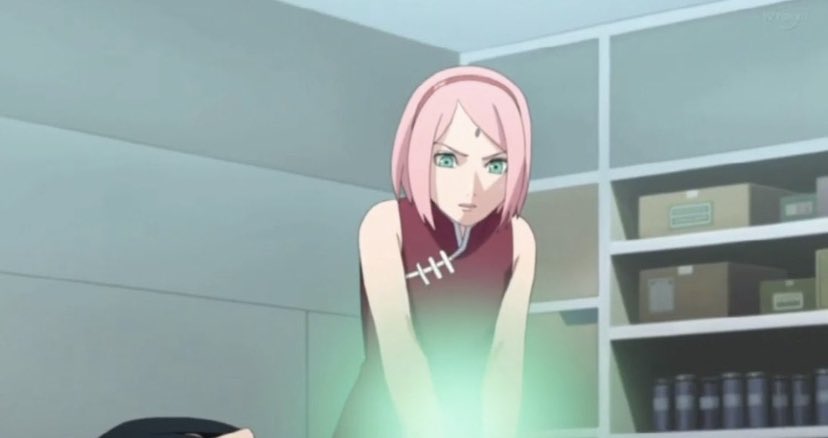 UchihasDaily's tweet photo. Sakura healing Sasuke💚 https://t.co/nYxHWghZRa