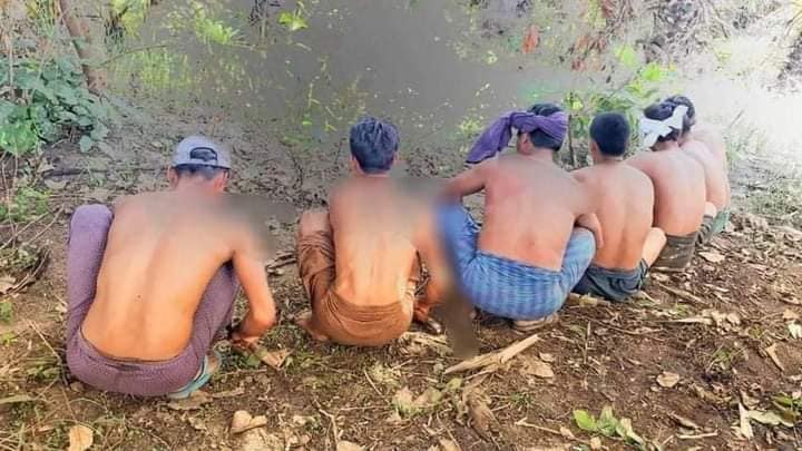 peacerunning's tweet image. #Pwint #Phyu Township, #Magway Division. #Sword #blood boycott to down military council members in 
Yangon, June 27 #June27Coup  #WhatsHappeninglnMyanmar