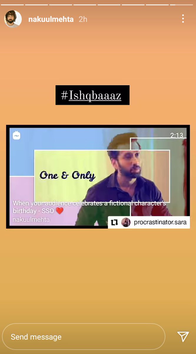 RNarbhi's tweet photo. My invisible man 'S unconditional love for #5YearsofIshqbaaaz #5YearsOfShivika https://t.co/bvLLpbg58K