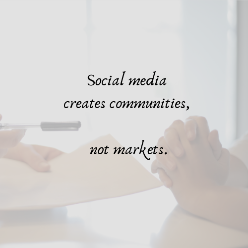 paolettacapo's tweet photo. #RT #GrowthHacking Top story: @stratorob: 'Social media creates communities, not markets.
#Goals #success #business #StartUp #Strategy #SocialMedia #ThinkBigSundayWithMarsha #Insurance #Fintech #Marketing #GrowthHackin… https://t.co/UtUHB6GIA8, see more https://t.co/yqfazx2Eig