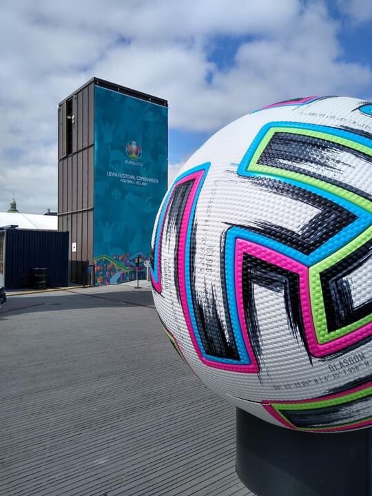 Eleven_Campaign's tweet photo. We are super proud of Julie, who spoke today at the @EURO2020 Copenhagen Football Village, to younger children together with Lene Christensen and Camilla Bendix for the role that football has played in her life and her experience with the #11fam!

#football #euro2020 #11kids https://t.co/0ZeuRki6Oi