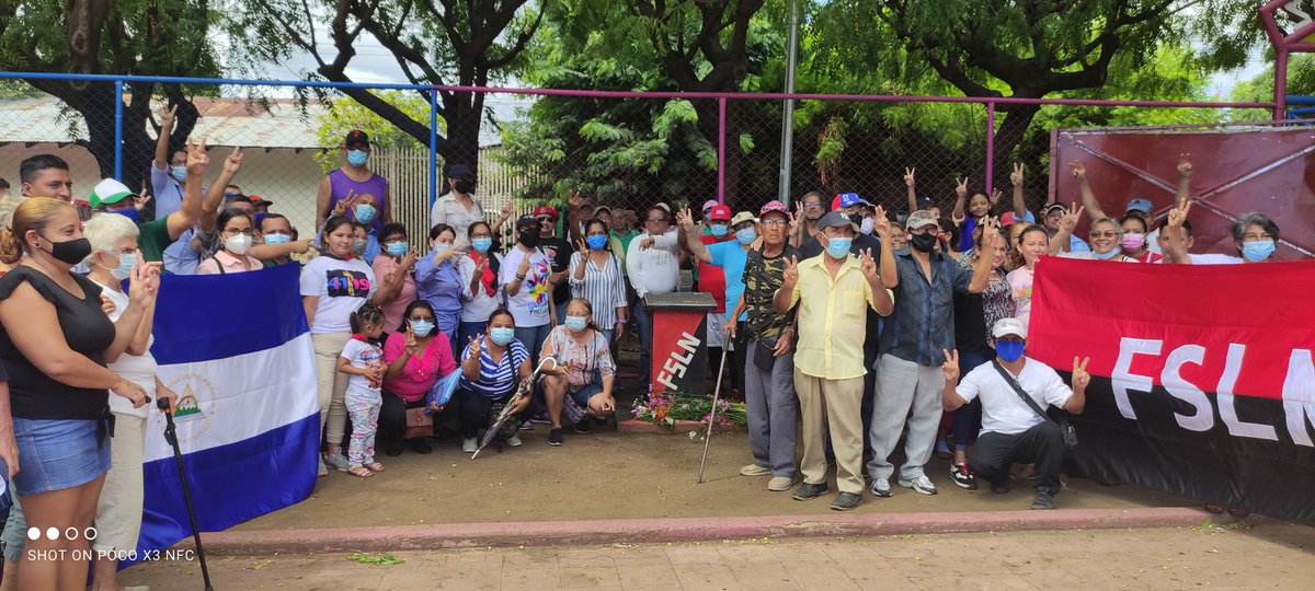 Somos2V's tweet photo. Acto de conmemoración del 42 aniversario del paso a la inmortalidad del Cro. William Díaz Romero  #Nicaragua #NiUnPasoAtras https://t.co/UFVxmXBKYT