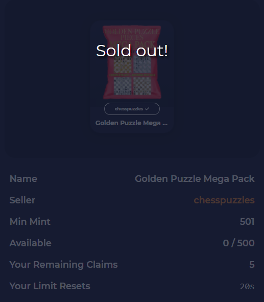 ChessPuzzlesNFT tweet media