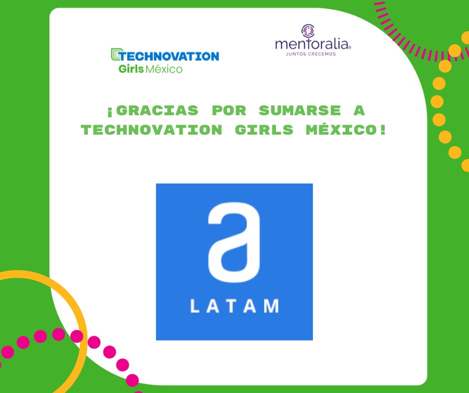 Mentoralia_AC's tweet photo. En Technovation Girls creemos en la educación porque siempre nos lleva en un viaje con emocionantes 😎 experiencias, y nos abre las puertas a diversas posibilidades de éxito. 💯
Gracias a Alura Latam por ser parte de este viaje como patrocinador de las finales regionales. https://t.co/XW8m6wbLfB