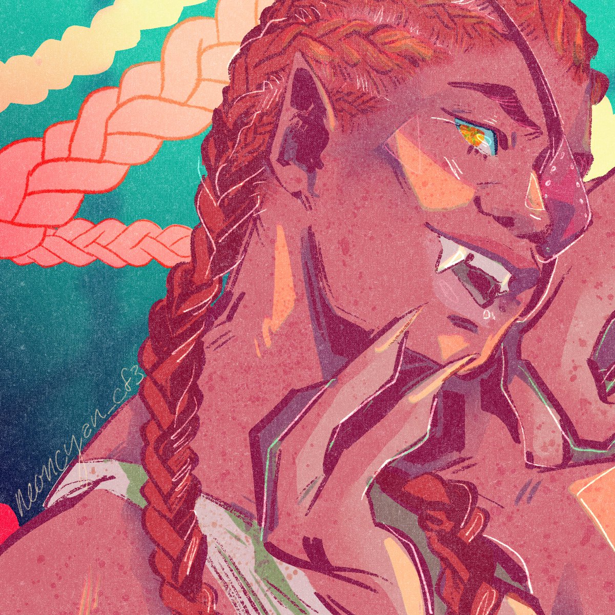 neoncyan_cf3's tweet photo. We love drawing vampires out here #ocs #drawingwhileblack https://t.co/LUusN1q9DS