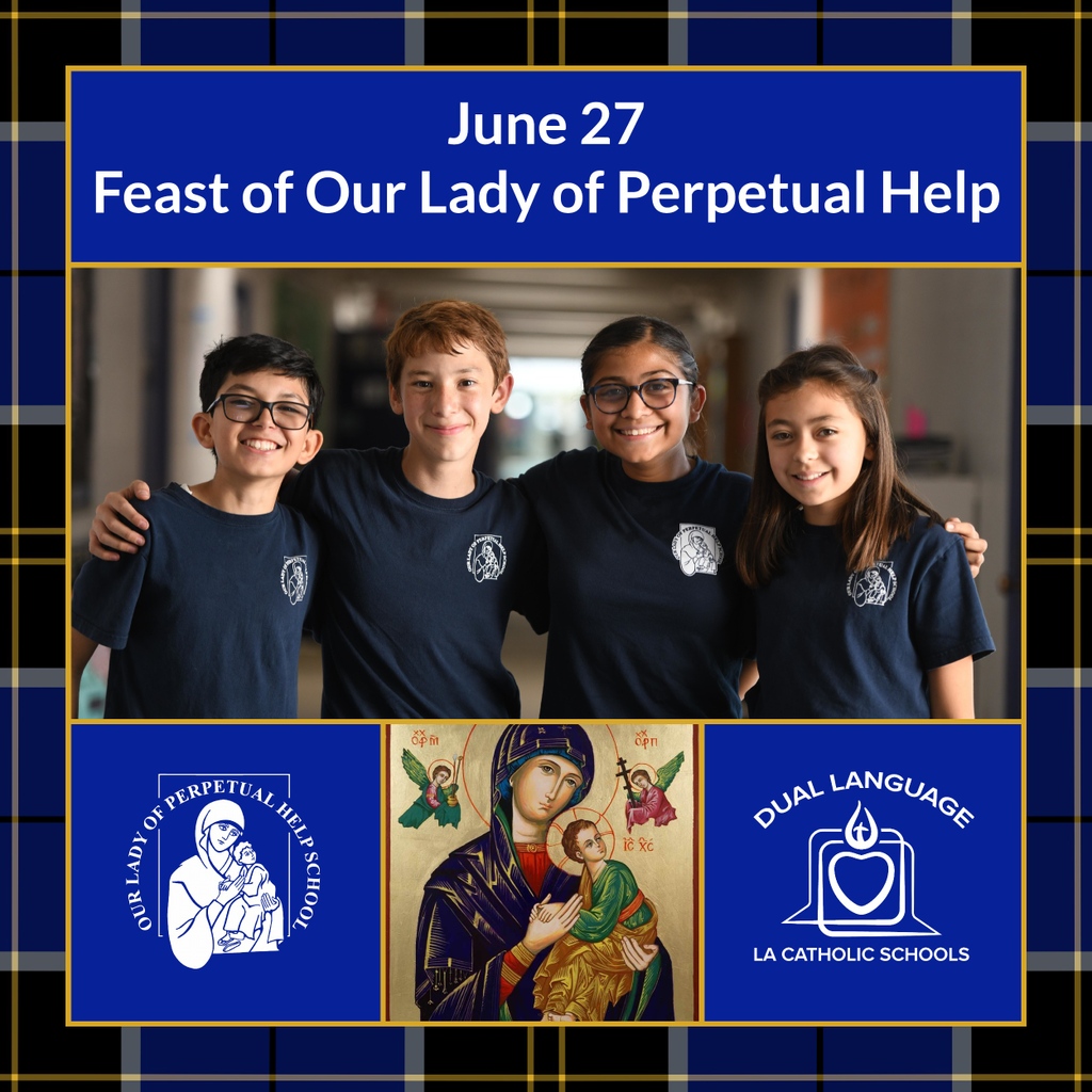 DualLanguageLA's tweet image. Today is the Feast of Our Lady of Perpetual Help. It celebrates the Blessed Virgin Mary

Our Lady of Perpetual Help Dual Language School in Downey offers Spanish immersion learning and many great extracurriculars.

#duallanguageimmersion
#downey