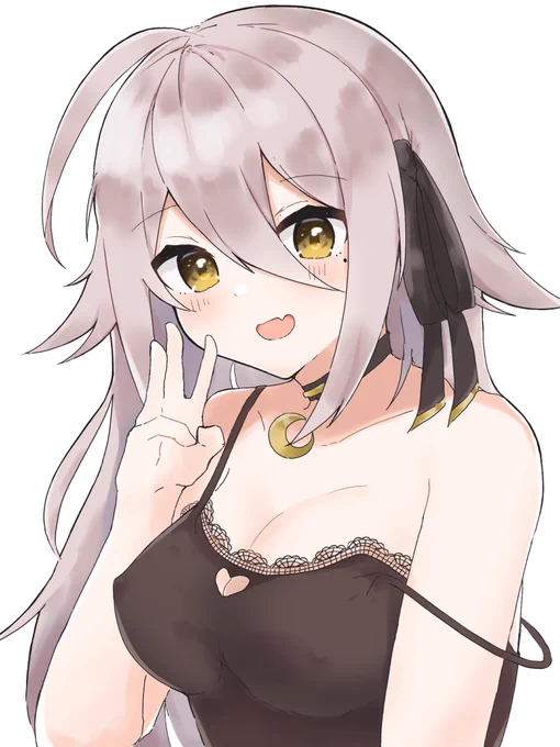 3万人おめでとうございます〜!(激遅)上着はキャストオフです #夜ノ絵 