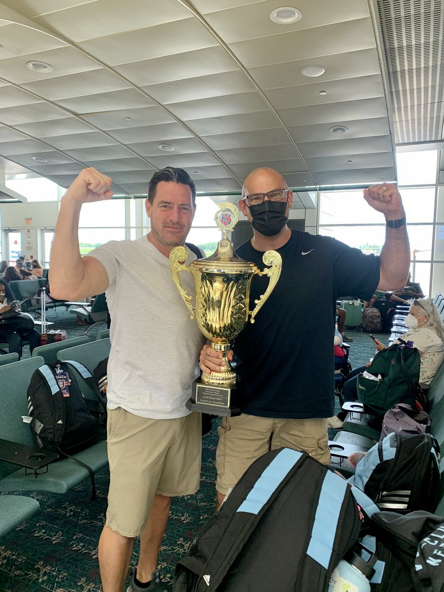 VCNebraska's tweet photo. These dads are just as proud as the rest of the VCN fam #bringinghomesomehardware https://t.co/JCCZQ0nrNw