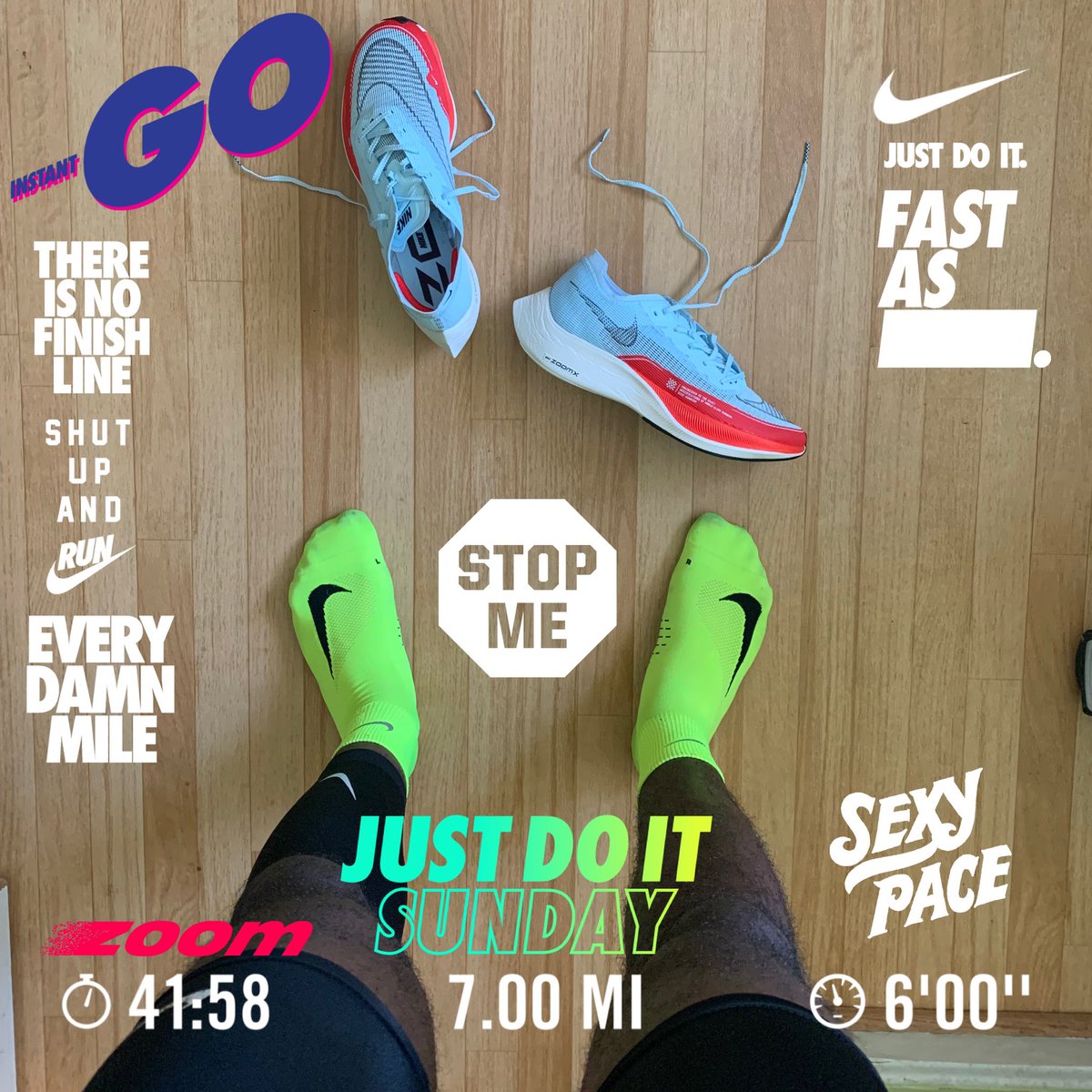 wilfriedboh's tweet image. 224th straight #JustDoItSunday run #SexyPace #InstantGo