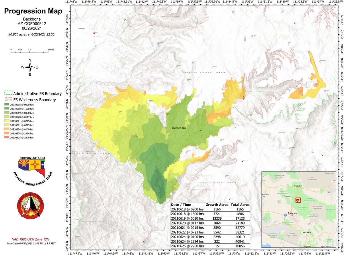 backbone_fire's tweet image. #Backbonefire2021 Public Information Map for June 27, 2021 inciweb.nwcg.gov/incident/maps/…
U.S. Forest Service - Coconino National Forest