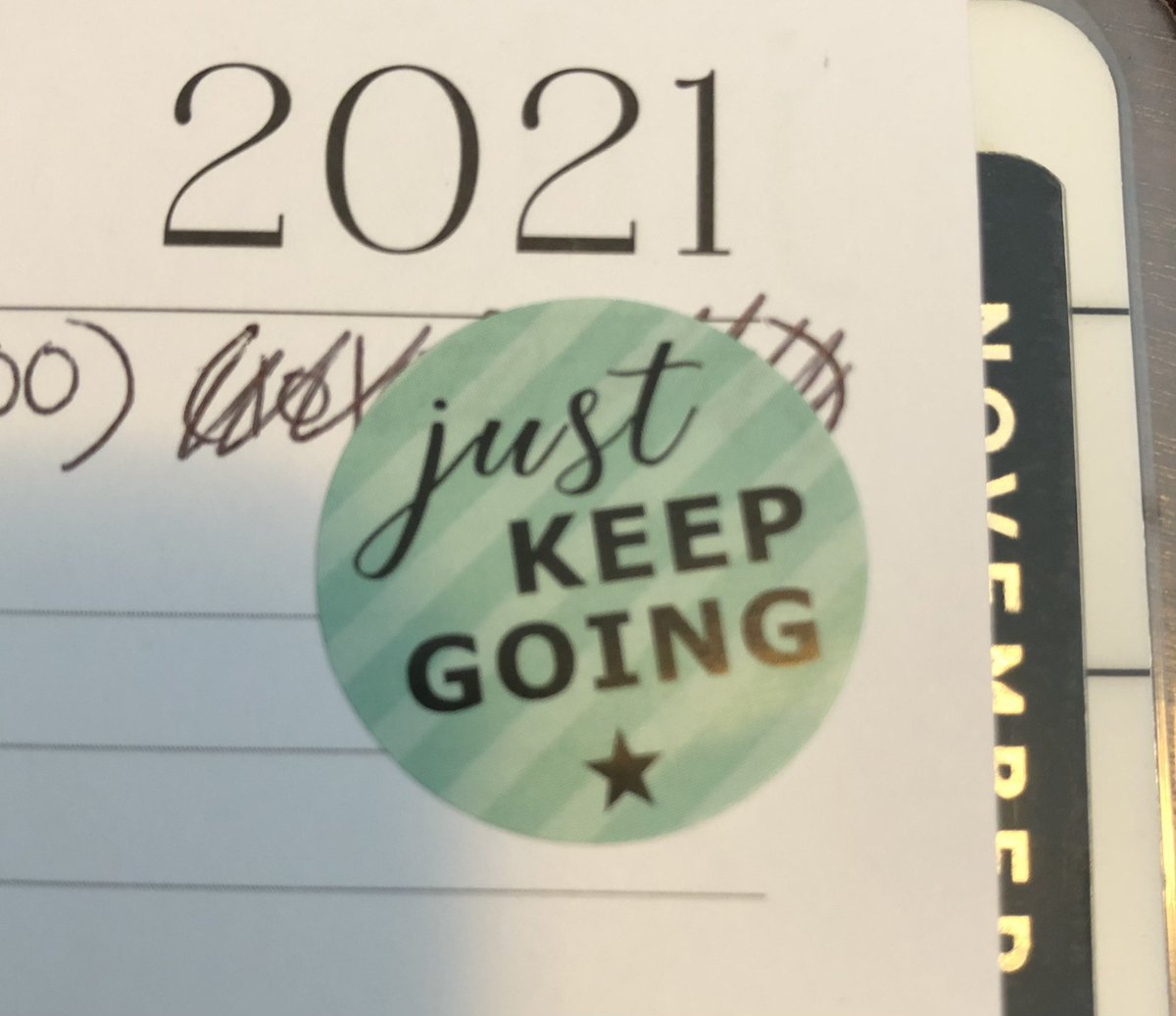 AnnaLeeHuber's tweet photo. My mottos for this week. Though they both need an exclamation point or three!!! Closing in on finishing A PERILOUS PERSPECTIVE, #LadyDarby Bk 10, & I need a little boost of confidence & creativity & energy & EVERYTHING to get it done. #justkeepinitreal #letsdothis #justkeepgoing https://t.co/1sz73EwbzN