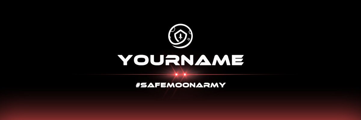 #SAFEMOON 
I'm dropping Twitter banners 1500x500 in the comments AT RANDOM the next minutes. I will make as much as I can.

Comment YOURNAME + COLOR (Blue, Purple, Red, Green)