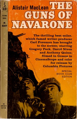 cinemabooknerd's tweet photo. "This is no bit part; you're going to be the star, whether you like it or not. This is it. Kheros, Act 3, Scene 1. Enter Captain Keith Mallory."

#TheGunsOfNavarone #AlistairMacLean #BookQuote #GregoryPeckReadingChallenge https://t.co/gjKNCsJ2x5