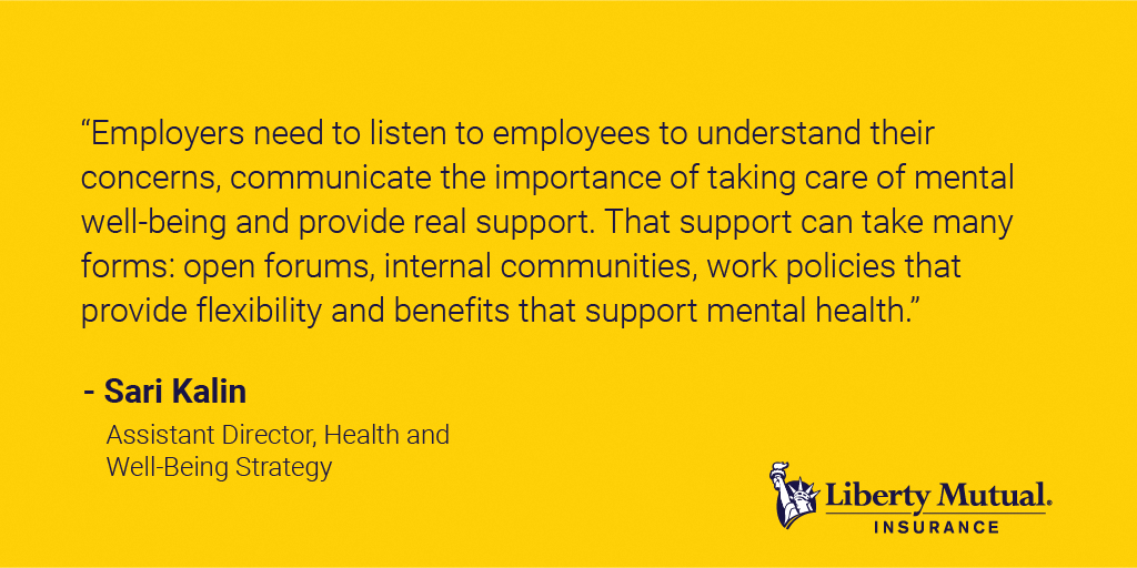 Liberty Mutual Jobs on Twitter "How are we putting the MentalHealth