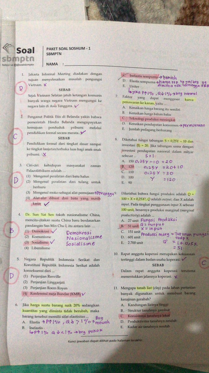 memengskii's tweet photo. ni soal” dr berbagai platform belajar buat utbk juga mandiri. Pembahasan gw tulis rapih bgt serius. Dan banyak yg belom diisi juga (ada kjnya) https://t.co/AdkybLaqp5