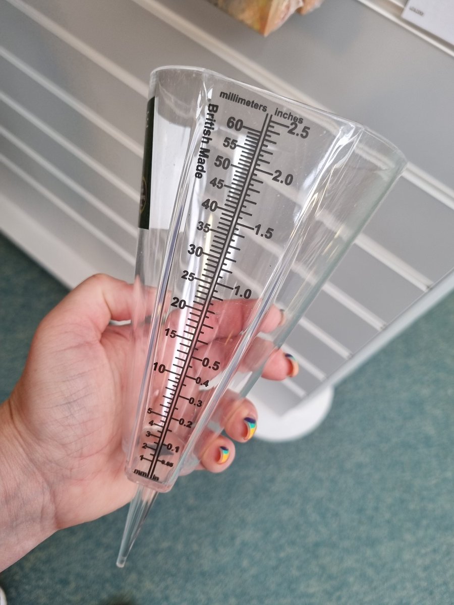 notroublsbubles's tweet photo. I'm going old school....😜 #rainguage #observations #weatherobs 🌧🌧🌧💧 https://t.co/eRDKv0C6di
