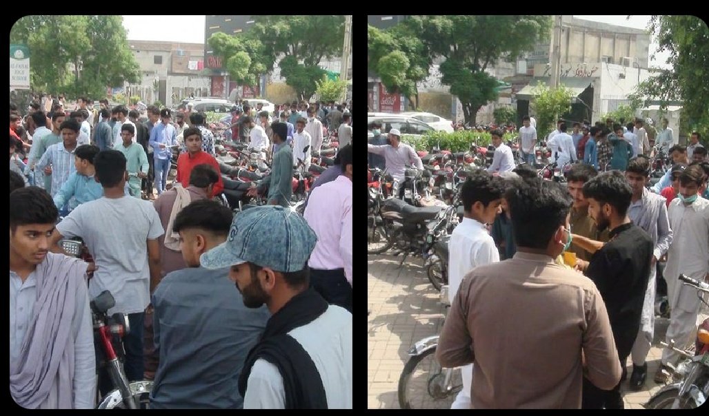 Amiie__queen's tweet photo. #CancelExamsSaveStudents wazirabad students protest🔥👏 https://t.co/j1EKscsyk6