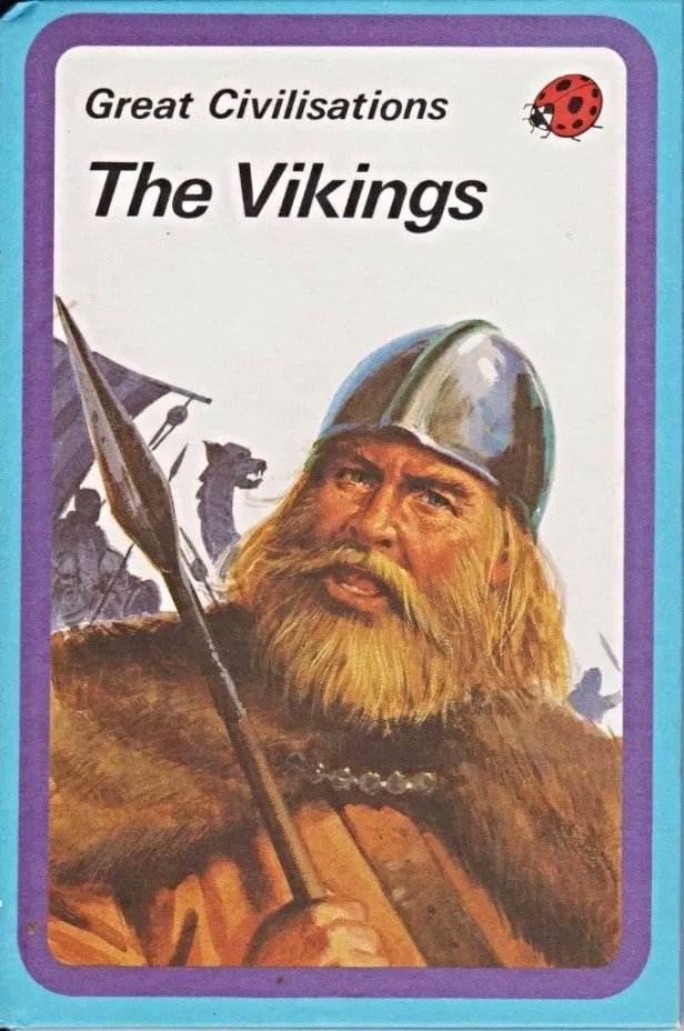 fakehistoryhunt's tweet photo. Ladybird has known since the 1970s folks.
On the left the original, on the right the 1976 updated cover. https://t.co/lGfhkqlNek
