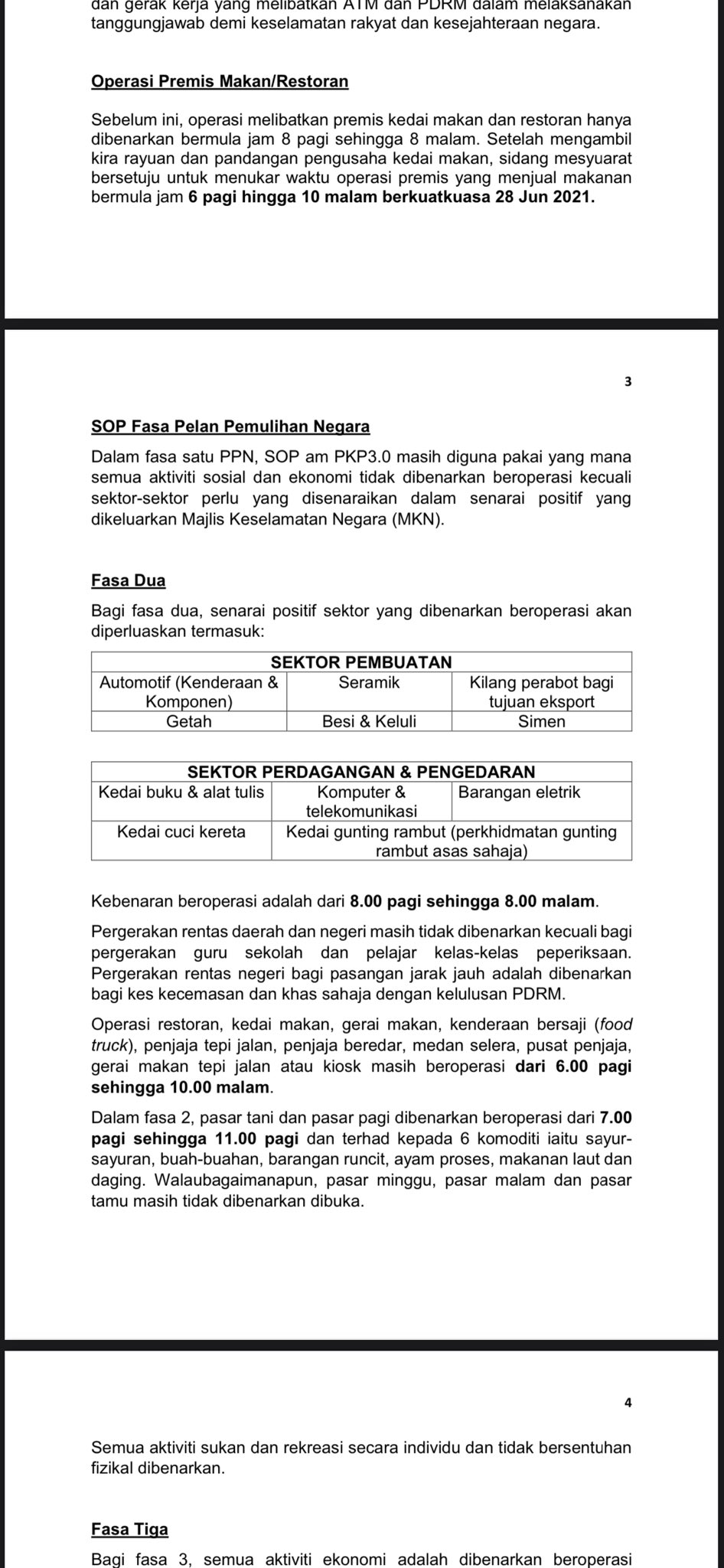 Melissa Goh On Twitter Eateries Restaurants Can Operate From 6 Am 10 Pm Starting Tmrw The Rest No Change Till 8 Pm The Government Maintains That Phase 1 Will