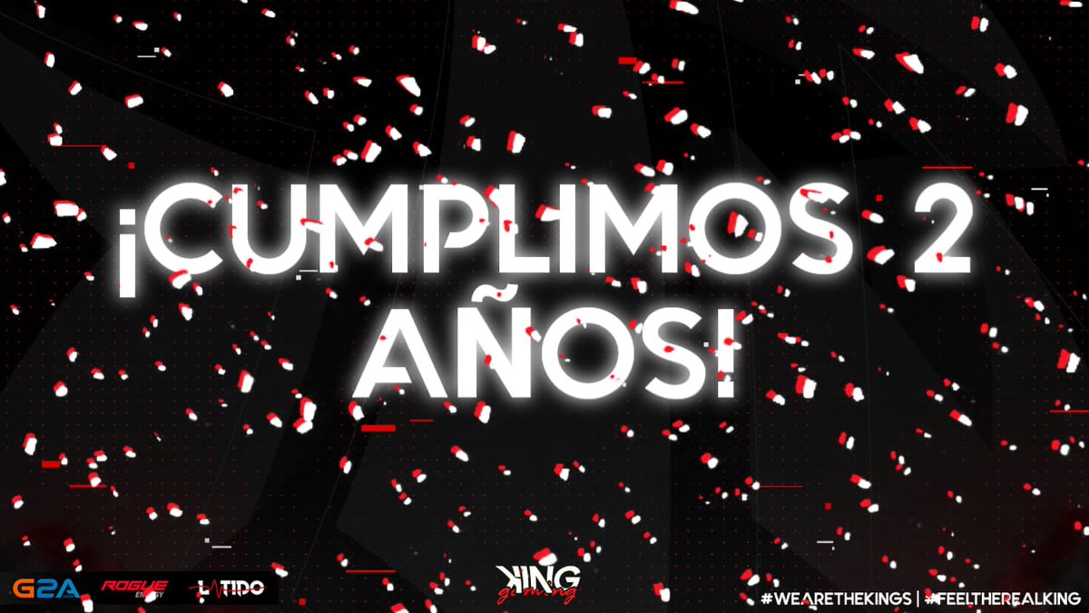 ESTAMOS DE CELEBRACIÓN!!!🎉🥳
Hemos cumplido nuestro 2º cumpleaños, ya llevamos 2 años por la escena del competitivo. Como pasa el tiempo😢

Pero espera, soy un cm espabilao y se que no nos has hecho un regalo, así que nosotros tenemos preparado cositas para vosotros pronto...😬