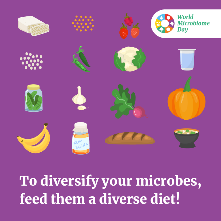 PhD_Leigh's tweet photo. Happy #WorldMicrobiomeDay! Give your #gut #microbiome some love with a diverse, plant rich #diet. This will support #GutHealth and your #health in general. Learn more: https://t.co/TkMS3CyUkk
#nutrition #microbiota #Microbiomes4Life @WMicrobiomeDay https://t.co/7rAHCikG0c