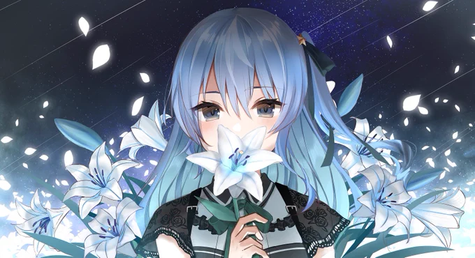 ちょっと遅刻しちゃったけどすいちゃん登録者数100万人おめでとうございます!!!#ほしまちぎゃらりー 