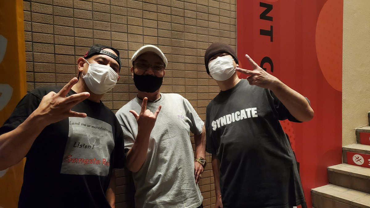 GDXakaSHU's tweet image. Old schooler Hiphop meeting
At 幡ヶ谷💯 　　　絆

#GDXakaSHU #mchulk #guyfromzingi