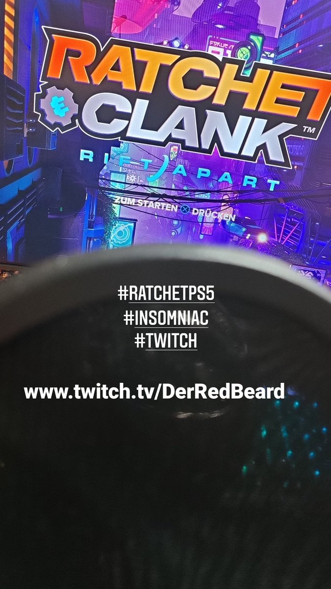 DerRedBeard's tweet photo. https://t.co/xt5KaclpT9
Lombax(e) in Action 😁

#RatchetPS5 
#RatchetAndClankPS5 
#insomniacgames 
#Livestream 
#twitch 
#gaming https://t.co/pttgOzMtBC