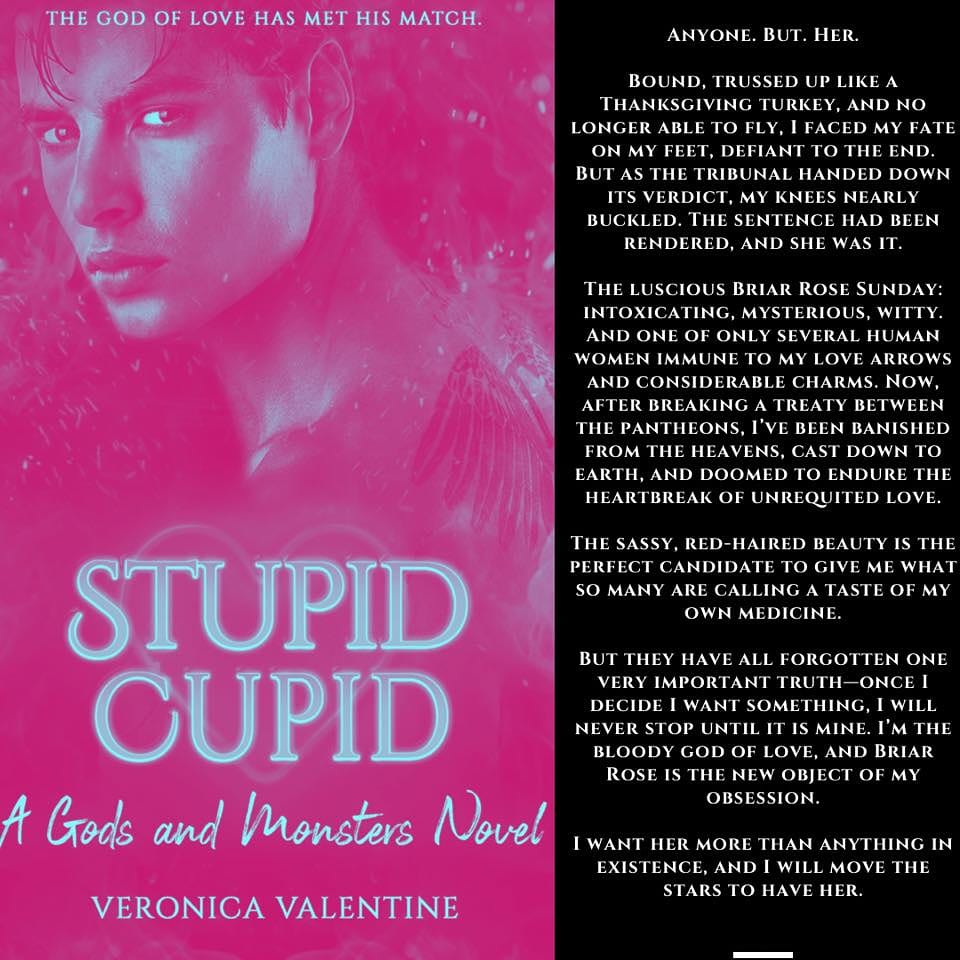 ReadingbyDeb's tweet photo. Check out my review of STUPID CUPID by Veronica Valentine!
@VeronicaVWrites 
https://t.co/wtJtRVkKck https://t.co/2AlewrNcd6