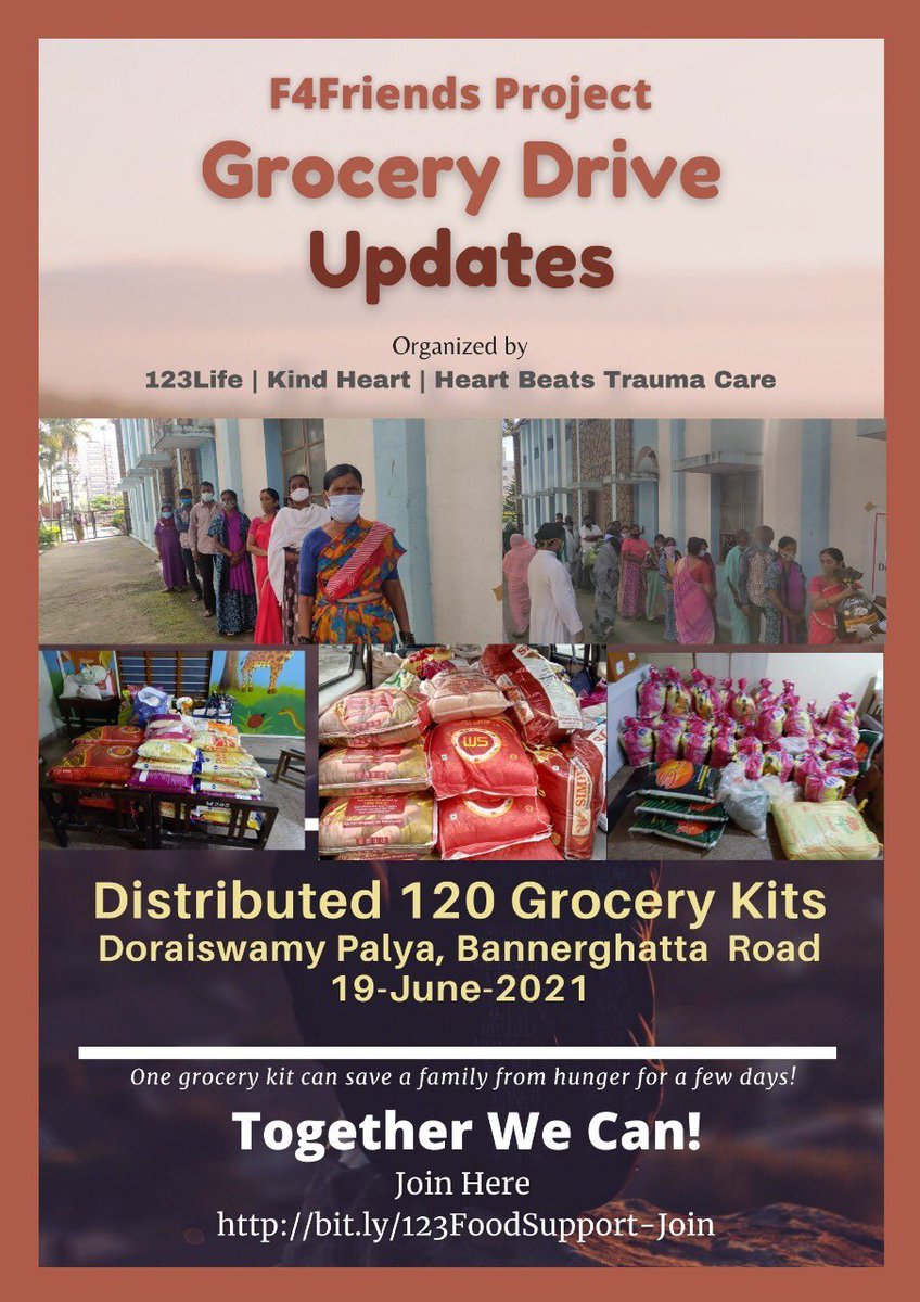 The Joy of Giving!! We continue to help and support. Join if you and and your community also want to contribute!