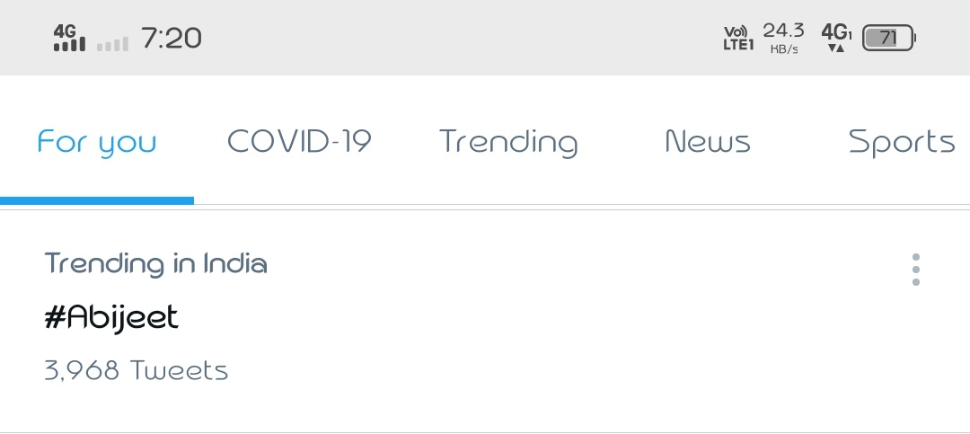 BiggBossPulse's tweet photo. #Abijeet trending Indian wide

#Abijeetians on 🔥 

@Abijeet https://t.co/K0V2brqhKi
