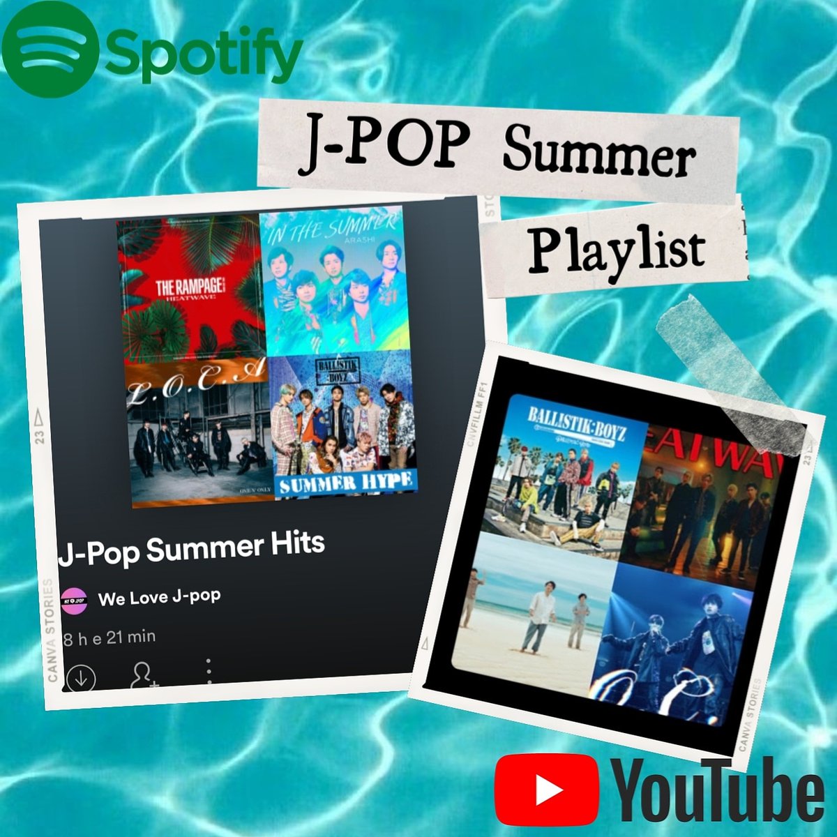 WeLoveJpop82's tweet photo. #PLAYLIST

New summer playlist ⛱️

We Love J-Pop has selected over 8h of J-Pop songs perfect to brighten up the hot summer days!

Spotify https://t.co/9Oi2Z1aUbc

YouTube Music https://t.co/dH2aQlh2YU

#jpop #jmusic #japanmusic #japanesemusic #jrock #jfan #jfandom #summerplaylist https://t.co/iVqekPs6p0