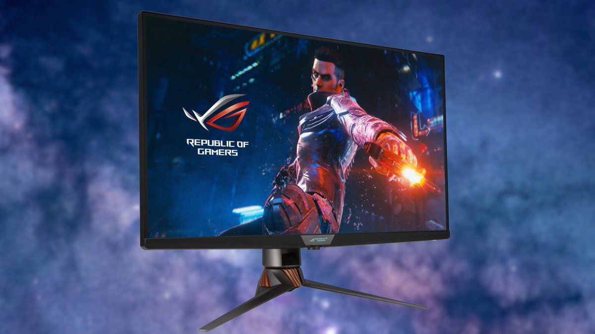 IGN's tweet image. Asus’ ROG Swift PG32UQX is a flagship gaming monitor that uses Mini-LED tech to deliver astounding HDR performance. Our review: bit.ly/3qsjAGW