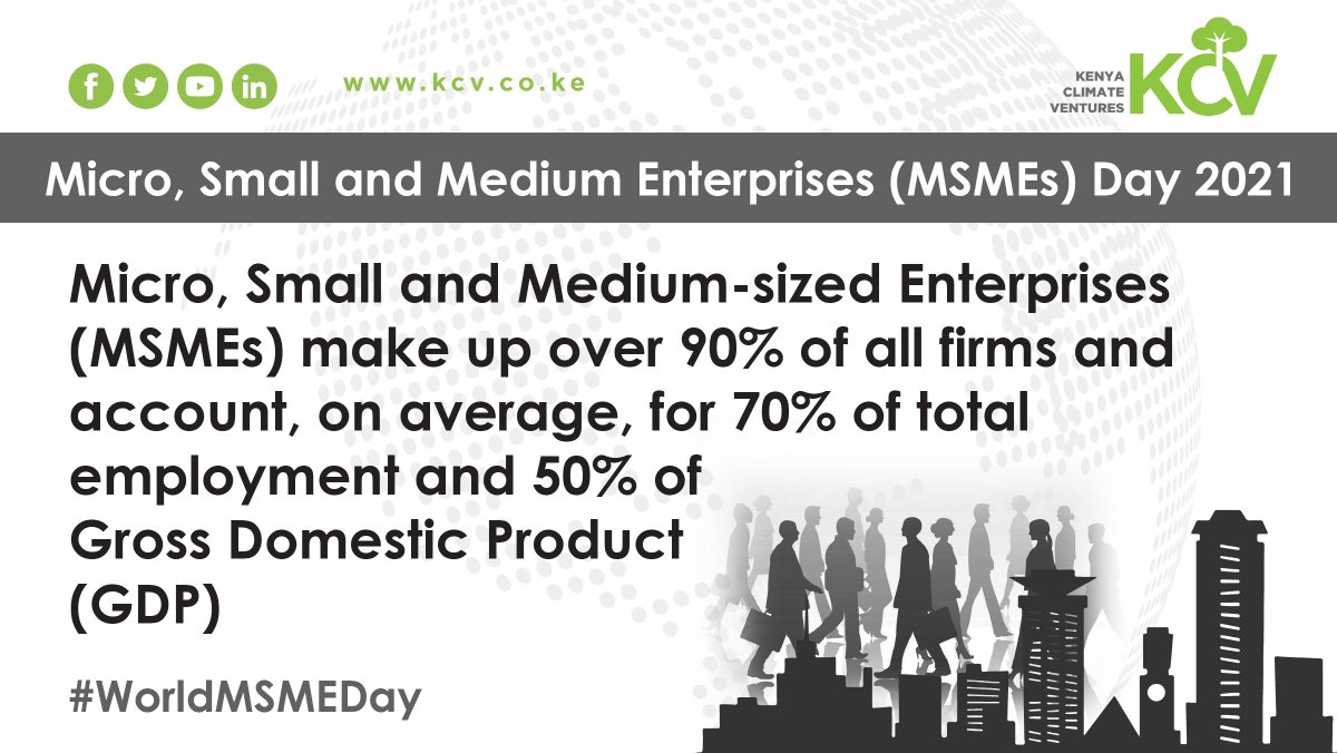 Entrepreneurship is one of the solutions to the high unemployment rates in Kenya. Since inception, we have contributed to the creation and sustenance of over 300 jobs through the financing and technical support solutions we offer our clients.
 
#WorldMSMEsDay #ImpactInvestment