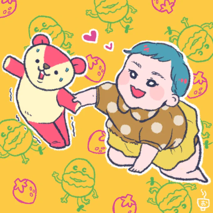 企画絵が出来上がったので紹介させてください🙇‍♀️
かわいいかわいい2人のお子様を描かせて頂きました。(かわいいんです)
ほんっとな、描いてると思うんですよ。子は宝だなぁって‥🤦‍♀️
この子達が未来も笑って過ごせるような世の中になってほしいね🧸 