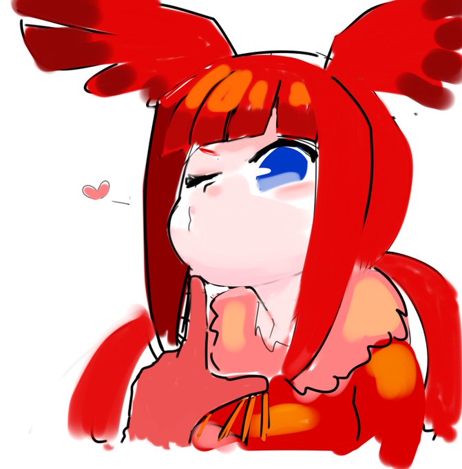 迂闊にも太眉隊長の前でキス顔を見せてしまったショウジョウトキちゃんです 