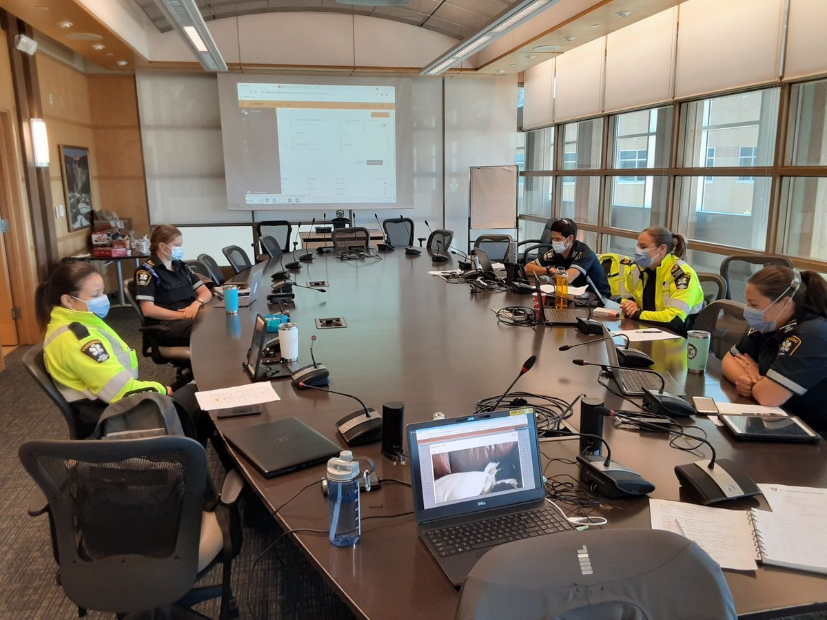 nipissingmedics's tweet photo. Nipissing District Paramedic Services newest Community Paramedic Team members have completed their training using the @prehosapps platform. #prehos #communityparamedicine https://t.co/ly9JyIanxU