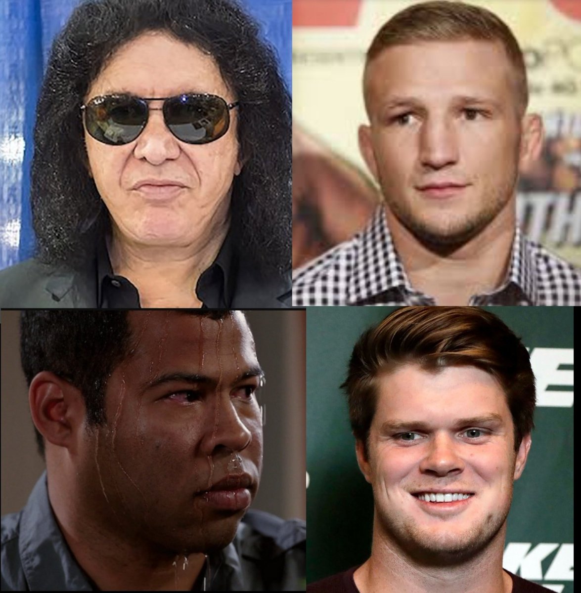 Notables in attendance at Loma's dismantling of Nakatani.. Gene Simmons, TJ Dillashaw, Teofimo Lopez Sr, and Sam Darnold.! #LomaNakatani #boxing